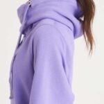 CROSS NECK HOODIE