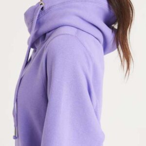 CROSS NECK HOODIE