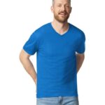 SOFTSTYLE® FELNŐTT V-NYAKÚ PÓLÓ