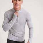 COOL FLEX 1/2 ZIP TOP