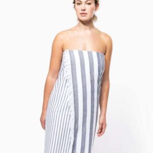 STRIPED FRINGED FOUTA