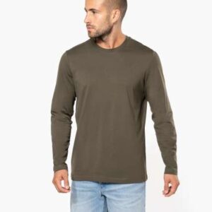 FÉRFI HOSSZÚ UJJÚ KÖRNYAKÚ PÓLÓ