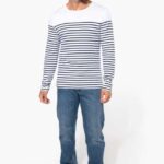FÉRFI HOSSZÚ UJJÚ BRETON CSÍKOS FELSŐ