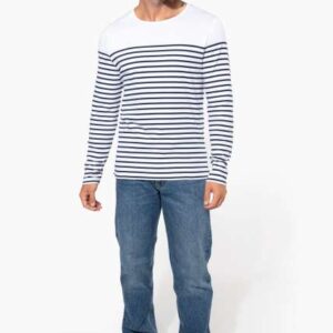 FÉRFI HOSSZÚ UJJÚ BRETON CSÍKOS FELSŐ