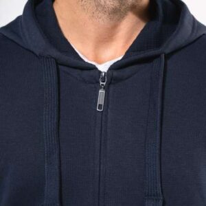 MEN'S FULL ZIP HOODED SWEATSHIRT