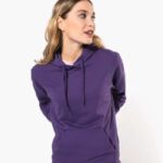 LADIES’ HOODED SWEATSHIRT