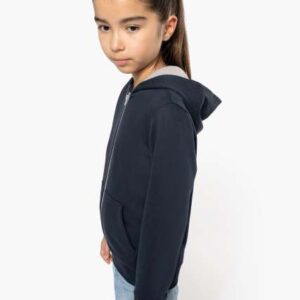 KIDS' FULL ZIP HOODED SWEATSHIRT