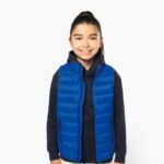 KIDS' LIGHTWEIGHT SLEEVELESS PADDED JACKET