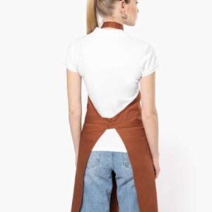 COTTON APRON WITHOUT POCKET