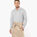 COTTON MID-LENGTH APRON