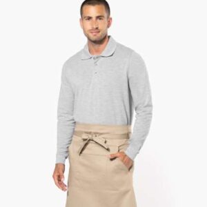 COTTON MID-LENGTH APRON