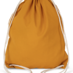COTTON DRAWSTRING BACKPACK