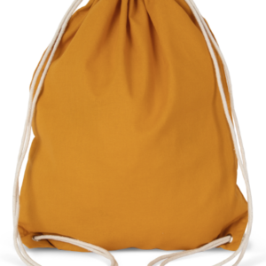 COTTON DRAWSTRING BACKPACK