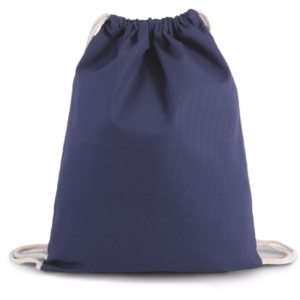DRAWSTRING BAG WITH THICK STRAPS