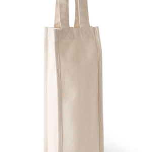 COTTON CANVAS BOTTLE BAG