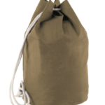 COTTON SAILOR-STYLE BAG WITH DRAWSTRING