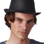 RETRO PANAMA - STYLE STRAW HAT