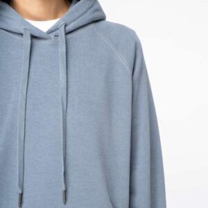 LADIES' ECO-FRIENDLY RAGLAN HOODED SWEATSHIRT