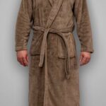 OLIMA CORAL FLEECE BATHROBE