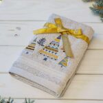 OLIMA CHRISTMAS TOWEL - CHRISTMAS TREES