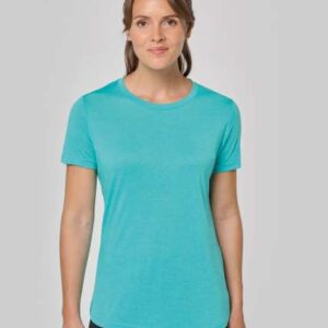 LADIES' TRIBLEND ROUND NECK SPORTS T-SHIRT