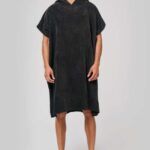 UNISEX HOODED TOWELLING PONCHO