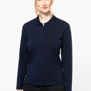 LADIES' LONG-SLEEVED SUPIMA® POLO SHIRT