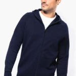 MEN'S ZIPPED HOODIE
