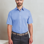 MEN'S SHORT SLEEVE POPLIN SHIRT