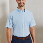 MEN’S SHORT SLEEVE SIGNATURE OXFORD SHIRT