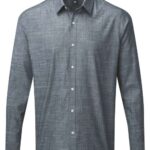 MEN'S COTTON SLUB CHAMBRAY LONG SLEEVE SHIRT