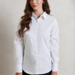 WOMEN'S LONG SLEEVE SIGNATURE OXFORD BLOUSE