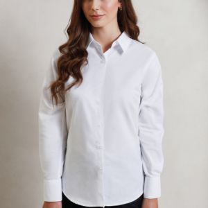 WOMEN'S LONG SLEEVE SIGNATURE OXFORD BLOUSE
