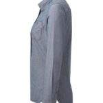 WOMEN'S ORGANIC CHAMBRAY FAIRTRADE SHIRT