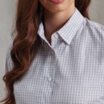 'MAXTON' CHECK WOMEN'S LONG SLEEVE SHIRT