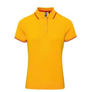 LADIES’ CONTRAST COOLCHECKER® POLO