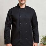 CHEF'S LONG SLEEVE STUD JACKET