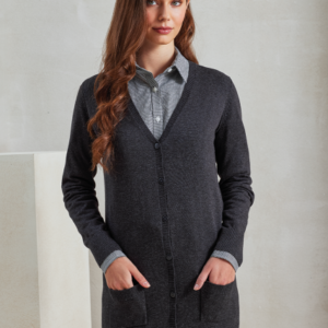 WOMEN'S LONG LENGTH KNITTED CARDIGAN