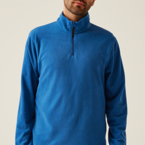 MICRO ZIP NECK FLEECE