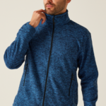 THORNLY MEN - FULL ZIP MARL FLEECE