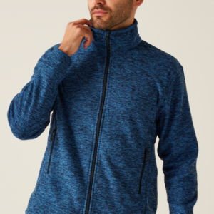THORNLY MEN - FULL ZIP MARL FLEECE