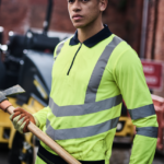 PRO HI-VIS LS POLO SHIRT