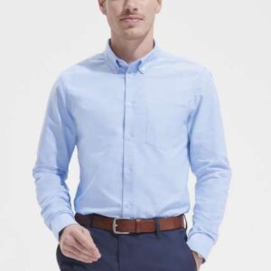 SOL'S BOSTON FIT - LONG SLEEVE OXFORD MEN'S SHIRT