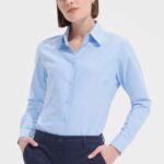 SOL'S EMBASSY - LONG SLEEVE OXFORD WOMEN'S SHIRT