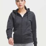 SOL'S SEVEN WOMEN - JACKET WITH LINED HOOD