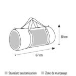 SOL'S SOHO 67 - LARGE 420D POLYESTER TRAVEL BAG