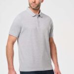 MEN'S SHORT SLEEVE STUD POLO SHIRT