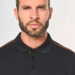 MEN'S SHORT-SLEEVED CONTRASTING DAYTODAY POLO SHIRT